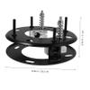 Salon Shampoo Bowl Tilting Mechanism with Rubber Wraps Adjustable Height view 2