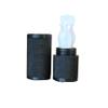 Znet3D Eye Drop Vial Holder & Travel Carry Case - Securely Holds Three (3) Single-Use Vials - Screw-On Lid, Knurled Pattern - Keep Vials Safe & Secure While Traveling (White/Red) view 1