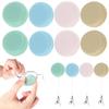 8Pcs Macaron Smartphone Screen Wipe Portable Phone Screen Cleaner with Lanyard Reusable Mobile Phone Screen Glasses Lens Wipes Decorative Phone Screen Cleaner for Eyeglasses Sunglasses 3.5x1.6 cm US view 2