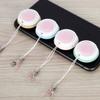 8Pcs Macaron Smartphone Screen Wipe Portable Phone Screen Cleaner with Lanyard Reusable Mobile Phone Screen Glasses Lens Wipes Decorative Phone Screen Cleaner for Eyeglasses Sunglasses 3.5x1.6 cm US view 4