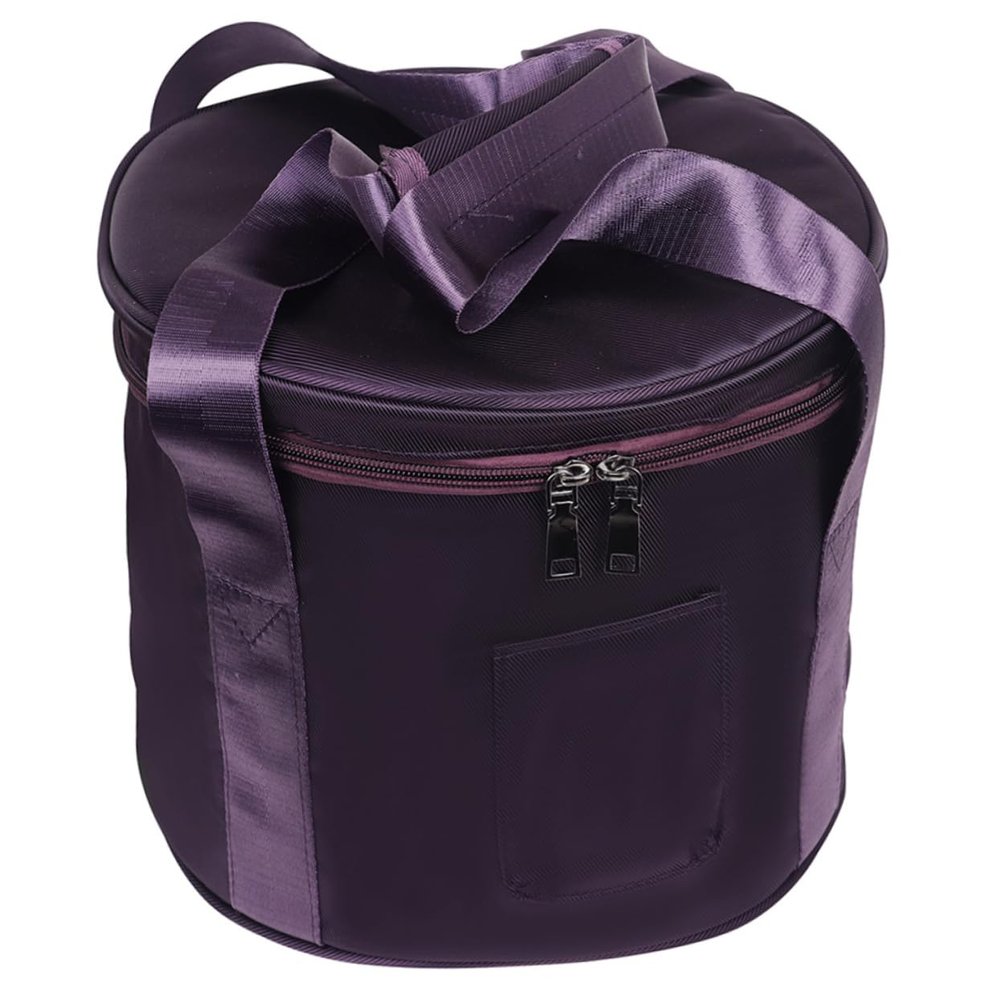 TOGEVAL Meditation Bowl Bag Portable Singing Bowl Storage Holder for Mindfulness