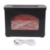 270ml Fireplace Flame Diffuser, Flame Effect Fireplace Diffuser, Desktop Essential Oil Diffuser Mist Humidifier, Waterless Automatic Switch-Off (Fireplace) view 1