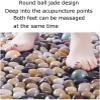 LemNin Pebble Foot Massage Cushion,Foot Massage Mat, Acupressure Mat, Shiatsu Board, Floor Cushion, Foot Massage Relax Pad(Multi-Colored-c,50x200cm) view 3