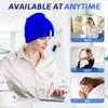 2Pcs Migraine Relief Cap, Soothing Headache Ice Face Mask Products, Hot and Cold Therapy, Migraine Headache Relief Cap for Migraine, Sinus, Puffy Eyes, Tension, Stress and Hangover (Pink+Blue) view 3