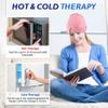 2Pcs Migraine Relief Cap, Soothing Headache Ice Face Mask Products, Hot and Cold Therapy, Migraine Headache Relief Cap for Migraine, Sinus, Puffy Eyes, Tension, Stress and Hangover (Pink+Blue) view 4