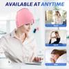 2Pcs Migraine Relief Cap, Soothing Headache Ice Face Mask Products, Hot and Cold Therapy, Migraine Headache Relief Cap for Migraine, Sinus, Puffy Eyes, Tension, Stress and Hangover (2Pink) view 3