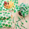 150 Sheets Shamrock Food Wax Paper, 9.8x8.3 Irish Grease Proof Deli Sheets Sandwich Wrap Grease Resistant Paper for Irish St. Patrick's Day Home Kitchen Party Supplies view 3