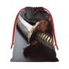 GDSHJKLW Japan Samurai Sword Christmas Drawstring Gift Bags Christmas Wrapping Bags Xmas Treats Bags Goody Sweet Treat Candy Bags Christmas Party Favor Pouch (Large Medium Small) view 2