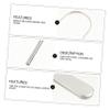 Healeved 2pcs Tongue Scraper Cleaner Kit Brush Portable Case Home Travel Oral Cleaner view 4