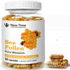 Bee Pollen Capsules with Propolis Organic Supplement for Energy, Vitality, Wellness, Rich in Vitamins, Immune Support & Nutrient Boost for Men & Women, 100% Pure & Natural for Breast Growth view 1