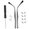 MOLUCKFU Glasses Temple Accessories Eyeglasses Repair Legs Replacement Temple Arms for Sunglasses Reading Glasses view 1