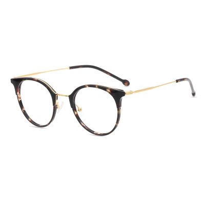HELES Vintage Round Full Rim Blue Light Blocking Glasses, Anti Eyestrain, Computer Reading Glasses,TV Glasses for Women Men-A1 Tortoise||+1.25 Strength
