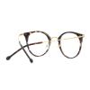 HELES Vintage Round Full Rim Blue Light Blocking Glasses, Anti Eyestrain, Computer Reading Glasses,TV Glasses for Women Men-A1 Tortoise||+1.25 Strength view 4