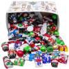 Festive Foil-Wrapped Milk Chocolates in a Box (2 lbs, Christmas - Nutcracker) view 4