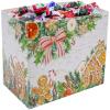 Festive Foil-Wrapped Milk Chocolates in a Box (2 lbs, Christmas - Gingerbread Spice) view 2