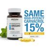 ADAPTOHEAL Oil of Oregano 4000mg, 60 Softgel Oregano Oil for Immune and Intestinal Support Supplement for Healthy Digestive Formulated with Extra Virgin Olive Oil Plant Based, Vegan and Non-GMO view 2