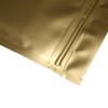 Double-Sided Matte Gold Reclosable Zipper Flat Bags Heat Sealing Pouch for Small Business, Home Use, Freeze Dried Candy, Food Storage, Snack Organizers (500, 4.72 inch x 7.09 inch) view 3
