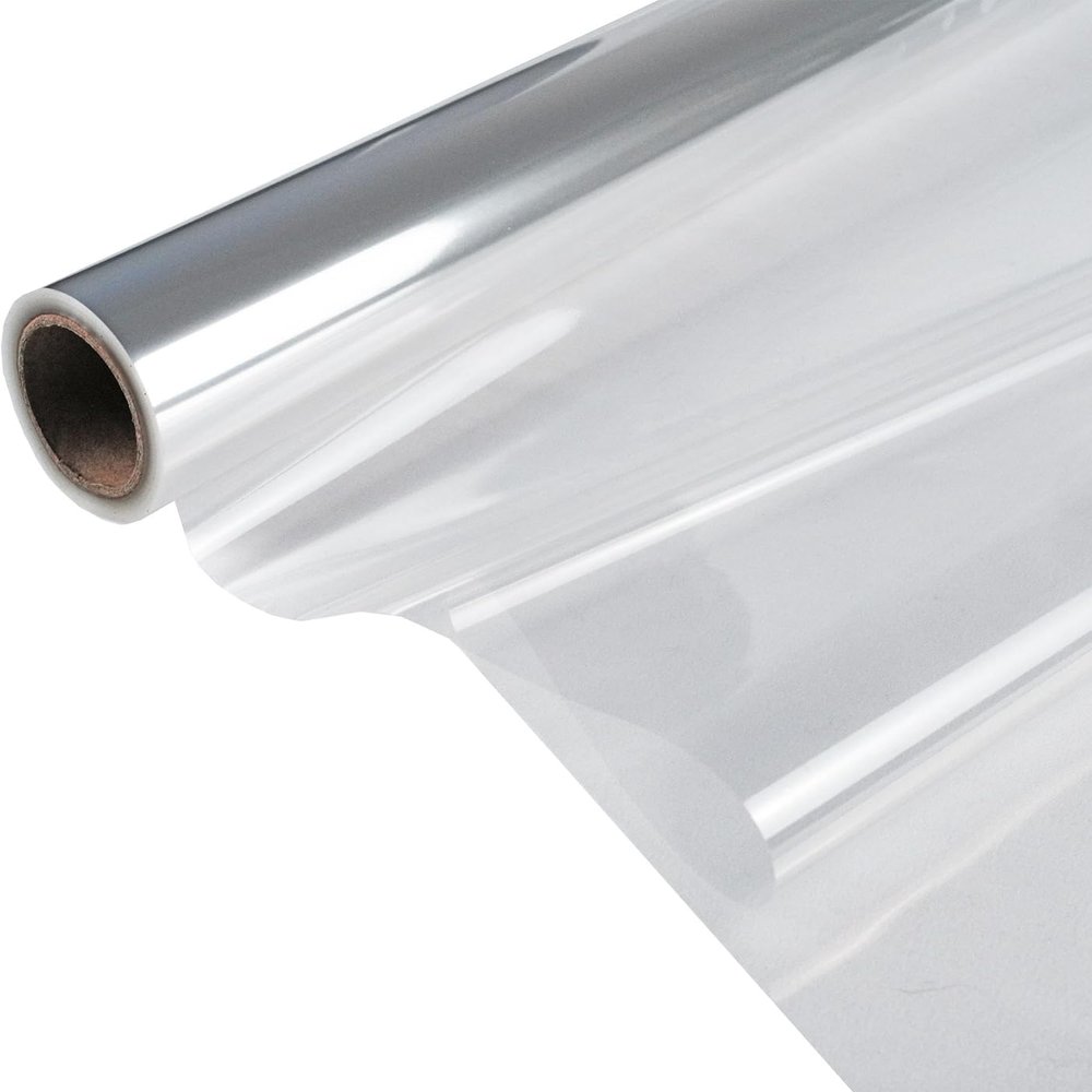 EcoQuality Party Clear Cellophane Wrap Roll 100x40 Arts & Crafts, Premium Gift Wrapping Roll, Transparent Cellophane for Gifts, Party Favors, Crafts, and Packaging (5)