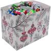 Festive Foil-Wrapped Milk Chocolates in a Box (2 lbs, Christmas - Heirloom Ornaments) view 2