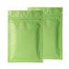 Double-Sided Matte Green Reclosable Zipper Flat Bags Heat Sealing Pouch for Small Business, Home Use, Freeze Dried Candy, Food Storage, Snack Organizers (1000, 4.72 inch x 7.09 inch) view 2