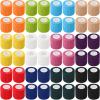 Treela 64 Pack 2" x 5 Yards Self Adhesive Cohesive Bandage Wraps, Elastic Breathable Athletic Tape, Flexible Self Adherent Bandage Rolls for Wrist, Ankle, Fingers, Sports & Pets (Colorful) view 1