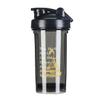Buddha 2 18 Ounce Shaker Cup,Fashion Theme Pattern Shaker Bottle Leak-proof Workout Shake Bottles 500ML/18 oz Perfect for Pre Workout view 1