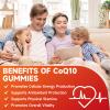 softbear CoQ10 Gummies 400mg Coenzyme Q10 Supplement for Adults, High Absorption coq10 Plus Omega-3, Magnesium, Vitamin B3 & Zinc for Cellular Energy & Antioxidant, Strawberry Flavor 60 Count view 4