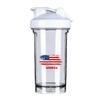 America Flag 18 Ounce Shaker Cup,Fashion Theme Pattern Shaker Bottle Leak-proof Workout Shake Bottles 500ML/18 oz Perfect for Pre Workout view 1