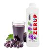 Zerup Zero Sugar Grape Syrup, Sugar-Free Water Enhancer, Zero Calories and Sugar, Keto Friendly, Fleshy, Fruity, Ripe, Purple Grape, Ideal for Sparkling Water, Tea, Coffee, Shakes, Smoothies, Desserts, Yoghurt, Indulgent Taste 33.8 Oz (1L), Pack of 4 view 2