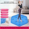 Foot Massage Mat, Acupressure Foot Reflexology Pad, Pressure Point Pad for Foot Pain Relief,Particle Portable Massage Tool qszutpel (Blue) view 2