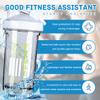 Breast Cancer Warrior Support Squad Non Hodgkin lymphoma Cancer Awareness 18 Ounce Shaker Cup Theme Pattern Shaker Bottle Leak-proof Workout Shake Bottles 500ML/18 oz Perfect for Pre Workout-3-1 view 2