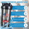 America Crown With Cambodian Roots 18 Ounce Shaker Cup,Fashion Theme Pattern Shaker Bottle Leak-proof Workout Shake Bottles 500ML/18 oz Perfect for Pre Workout view 2