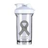 Brain Cancer Awareness 18 Ounce Shaker Cup,Fashion Theme Pattern Shaker Bottle Leak-proof Workout Shake Bottles 500ML/18 oz Perfect for Pre Workout view 1