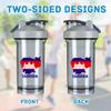Cambodian Map Flag 18 Ounce Shaker Cup,Fashion Theme Pattern Shaker Bottle Leak-proof Workout Shake Bottles 500ML/18 oz Perfect for Pre Workout view 3