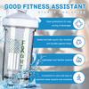 Breast Cancer Warrior Support Squad Depression Awareness 18 Ounce Shaker Cup,Fashion Theme Pattern Shaker Bottle Leak-proof Workout Shake Bottles 500ML/18 oz Perfect for Pre Workout-3-1 view 2