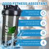 Butterfly Liver Cancer Awareness 18 Ounce Shaker Cup,Fashion Theme Pattern Shaker Bottle Leak-proof Workout Shake Bottles 500ML/18 oz Perfect for Pre Workout-3-1 view 2