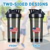 America Flag 18 Ounce Shaker Cup,Fashion Theme Pattern Shaker Bottle Leak-proof Workout Shake Bottles 500ML/18 oz Perfect for Pre Workout view 3