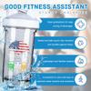 America Crown With Irish Roots 18 Ounce Shaker Cup,Fashion Theme Pattern Shaker Bottle Leak-proof Workout Shake Bottles 500ML/18 oz Perfect for Pre Workout view 2