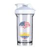America Crown With Colombia Roots 18 Ounce Shaker Cup,Fashion Theme Pattern Shaker Bottle Leak-proof Workout Shake Bottles 500ML/18 oz Perfect for Pre Workout