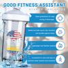 America Crown With Colombia Roots 18 Ounce Shaker Cup,Fashion Theme Pattern Shaker Bottle Leak-proof Workout Shake Bottles 500ML/18 oz Perfect for Pre Workout view 2