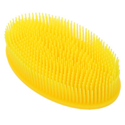 ANDRESLAD Bath Brush Soft Silicone Hair Care Brush for Newborns Ergonomic Handle for Gentle Scalp for Healthy Hair Growth for Bath and