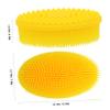 ANDRESLAD Bath Brush Soft Silicone Hair Care Brush for Newborns Ergonomic Handle for Gentle Scalp for Healthy Hair Growth for Bath and view 2