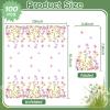 100 PCS Wildflower Guests Napkins Disposable - Spring Floral Paper Napkins Flower Butterfly Dinner Napkins for Wedding Bridal Shower Birthday Garden Tea Party Supplies view 2