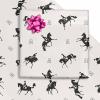 Dressage Riders And Horses Birthday Wrapping Paper Matte Wrapping Paper,Color Gift Wrapping Paper,Perfect For Wedding,Valentine's Day,Christmas,Diy Bouquet(Horses,3 Rolls) view 2