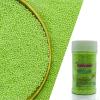 Edible Light Green Sprinkles Candy 2mm Mini Pearls Cake Decorations Cupcake Toppers Cookie Decorating Perfect for Wedding Party Valentine Halloween Christmas Supplies 3OZ view 1