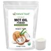 Z Natural Foods Organic MCT Oil Powder - From Coconut with Prebiotic Acacia Fiber, C8 & C10 - Plant-Based Vegan Creamer For Tea, Coffee, Shakes & Smoothies - Keto & Paleo Friendly, Unflavored view 1
