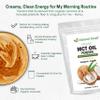 Z Natural Foods Organic MCT Oil Powder - From Coconut with Prebiotic Acacia Fiber, C8 & C10 - Plant-Based Vegan Creamer For Tea, Coffee, Shakes & Smoothies - Keto & Paleo Friendly, Unflavored view 4