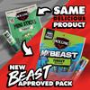 Jack Link's x MrBeast Mini Turkey Jerky Sticks - Individually Wrapped Protein Snacks - 8g Protein per Serving - Made with 100% All Natural Turkey - (12 Pack) 0.5 oz Meat Sticks view 2