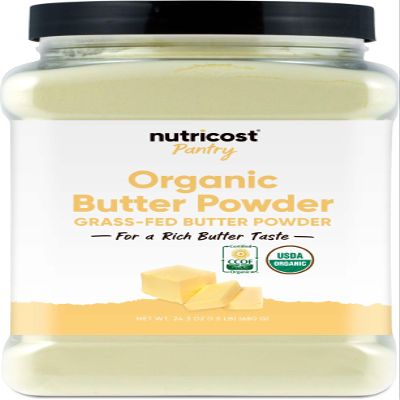 Nutricost Organic Grass-Fed Butter Powder (1.5 LB)