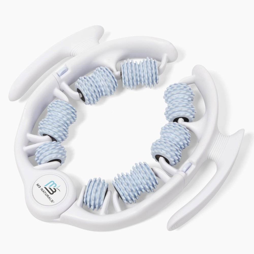 Anti Cellulite Roller & Lymphatic Drainage Massager | Fascia Blaster for Contoured & Smoother Skin | Tool for Sore Arms, Legs, Stomach & Buttocks by M3 Multicolor